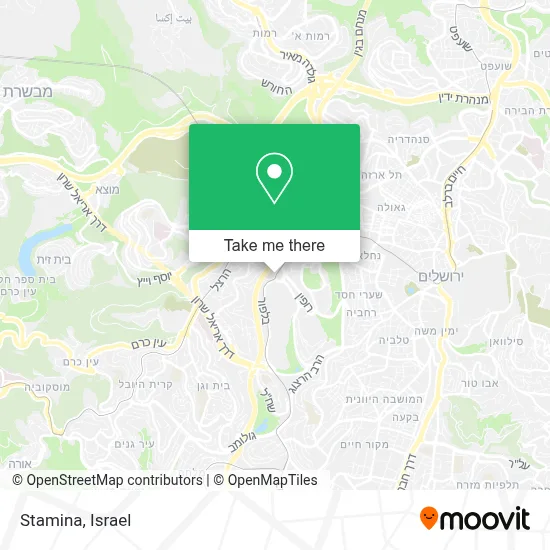 Stamina map