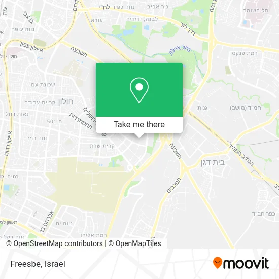 Freesbe map