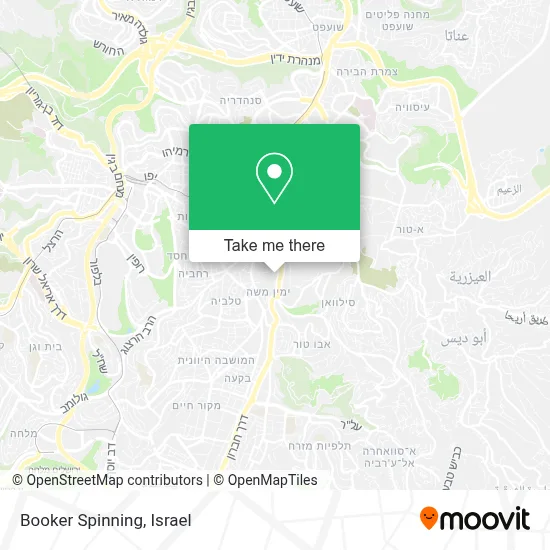 Booker Spinning map
