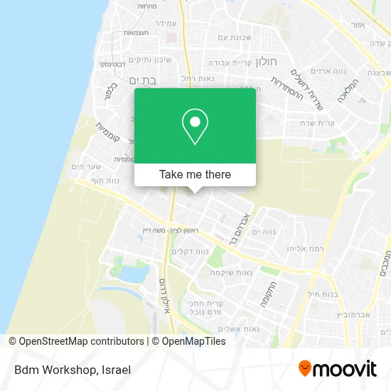 Bdm Workshop map