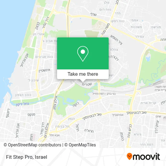 Fit Step Pro map