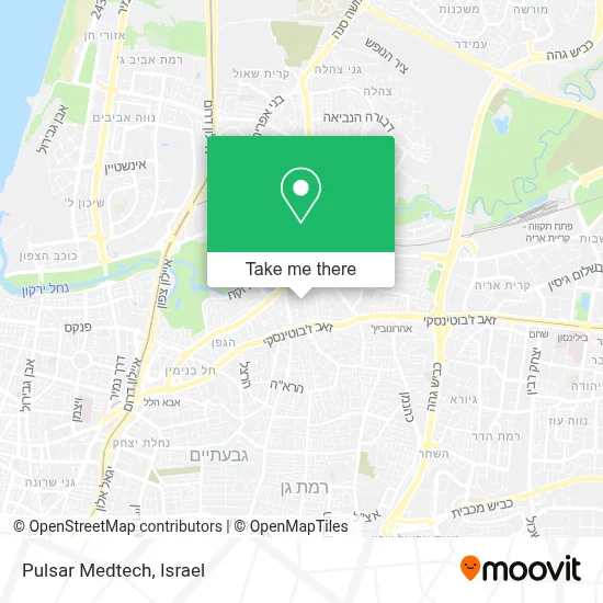 Pulsar Medtech map