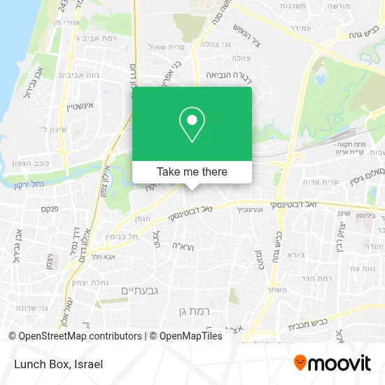 Lunch Box map