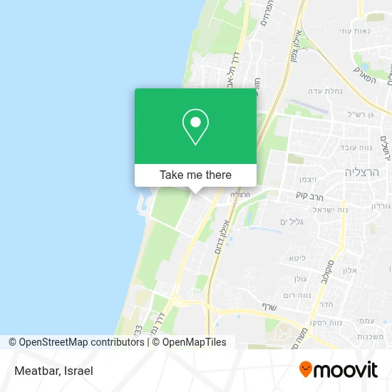 Meatbar map
