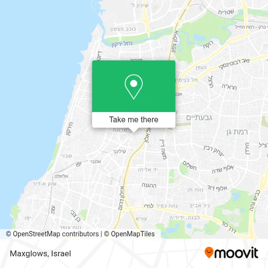 Maxglows map