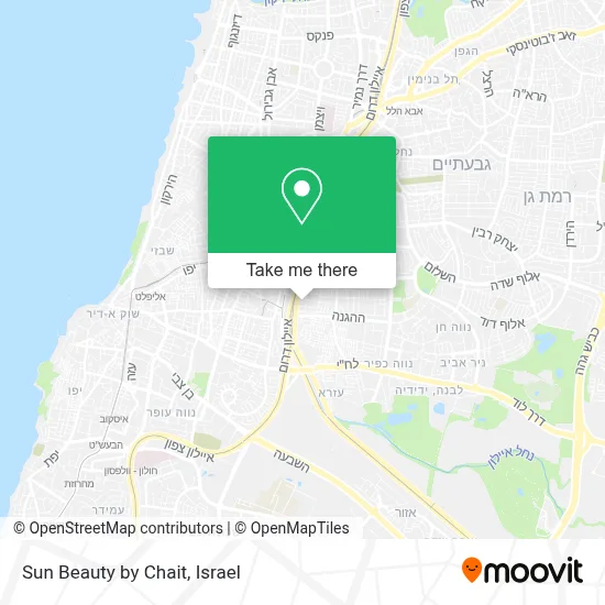 Sun Beauty by Chait map