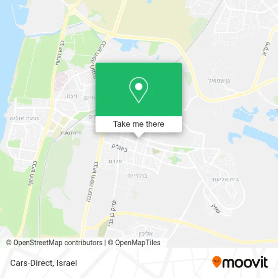 Cars-Direct map