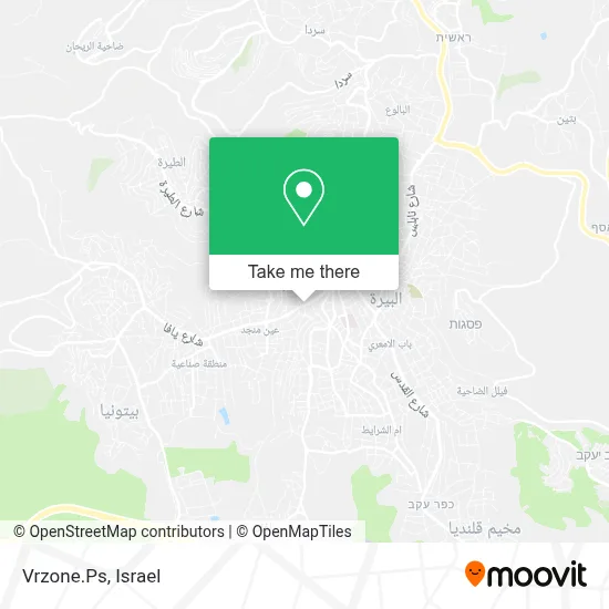 Vrzone.Ps map