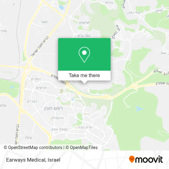 Earways Medical map