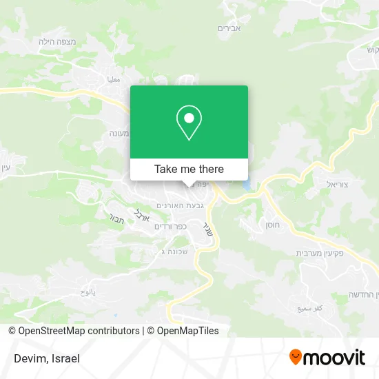 Devim map