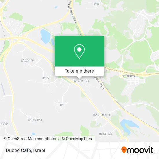 Dubee Cafe map
