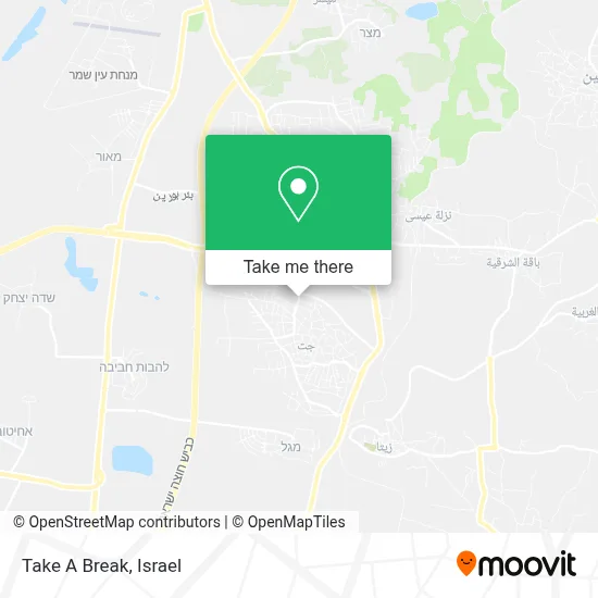 Take A Break map