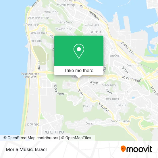 Moria Music map