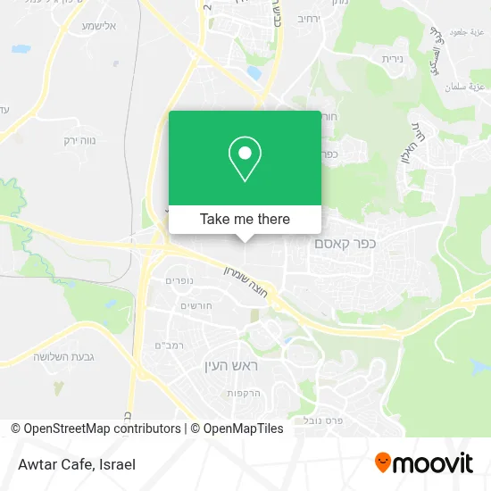 Awtar Cafe map