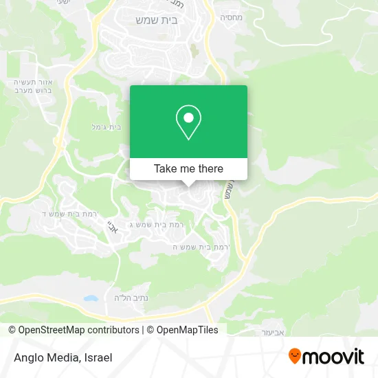 Anglo Media map