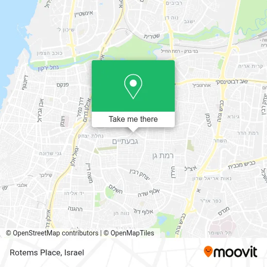 Rotems Place map