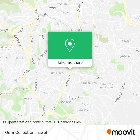 Osfa Collection map