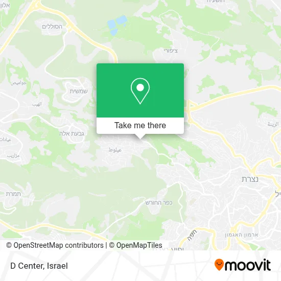 D Center map