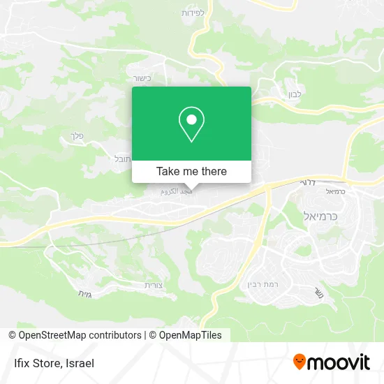 Ifix Store map