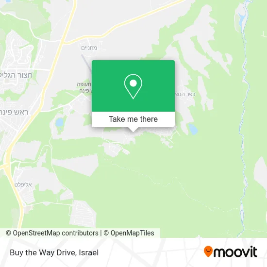 Buy the Way Drive map
