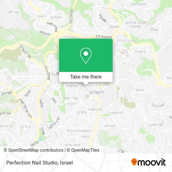 Perfection Nail Studio map