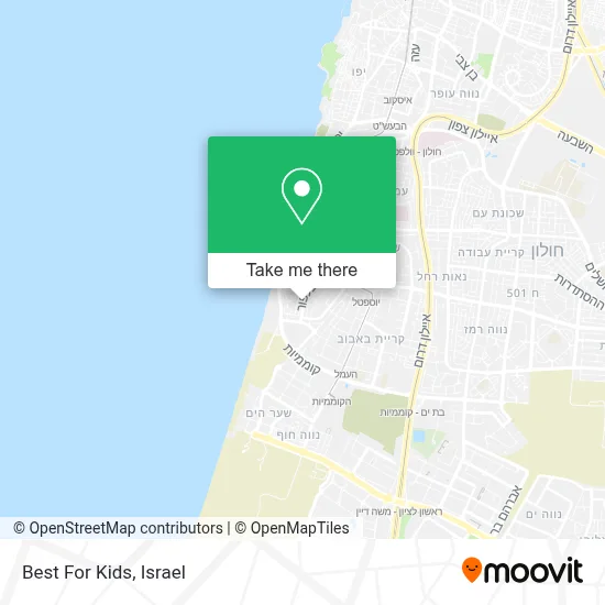 Best For Kids map