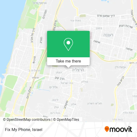 Fix My Phone map
