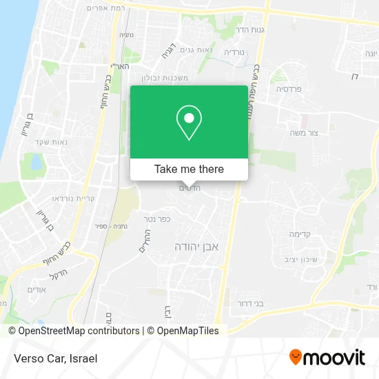 Verso Car map
