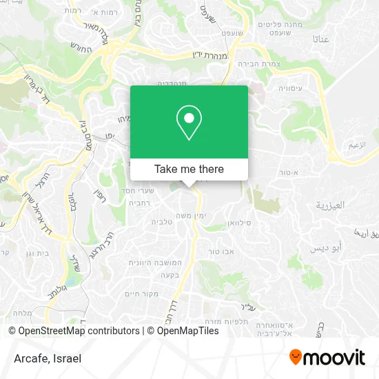Arcafe map
