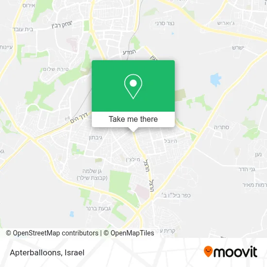 Apterballoons map
