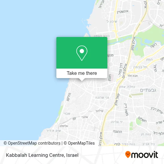 Kabbalah Learning Centre map