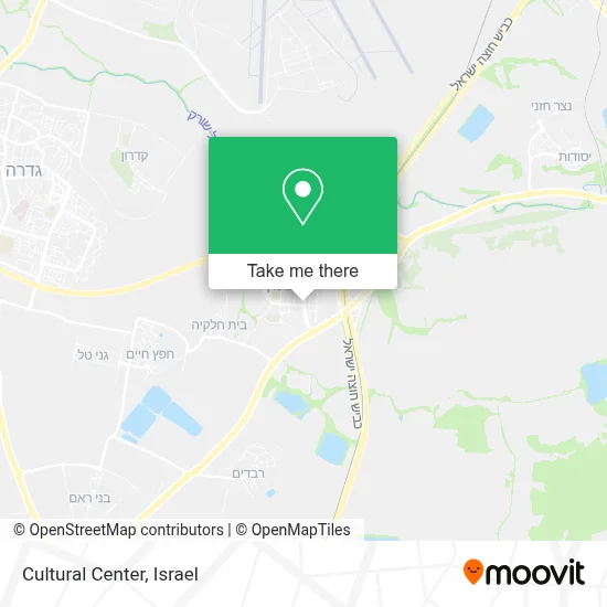 Cultural Center map