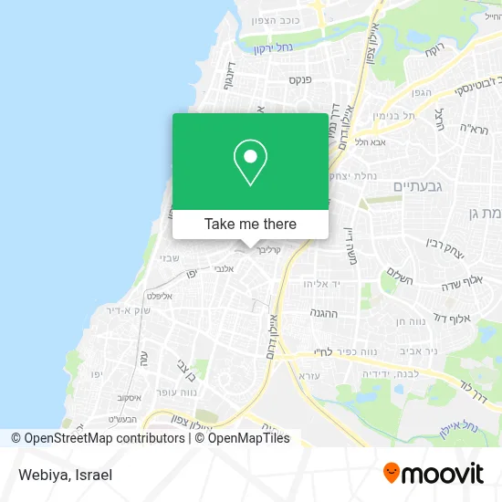 Webiya map