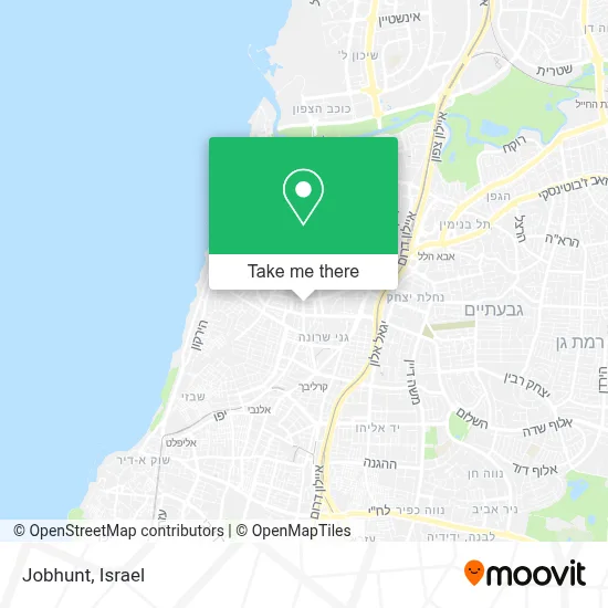 Jobhunt map