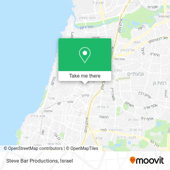 Steve Bar Productions map