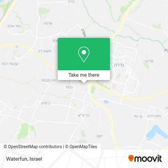 Waterfun map
