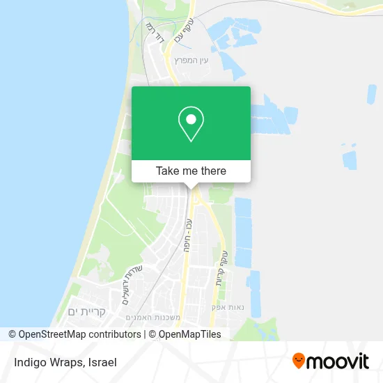 Indigo Wraps map