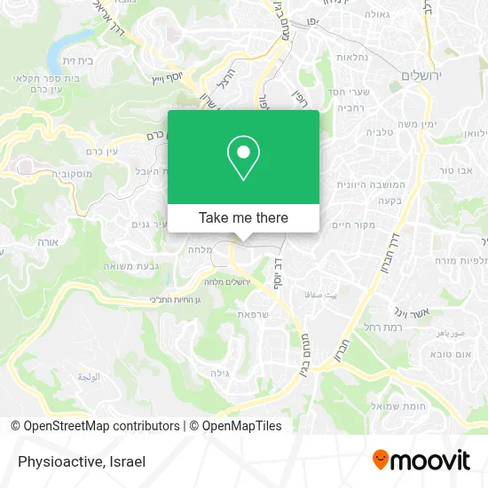 Physioactive map