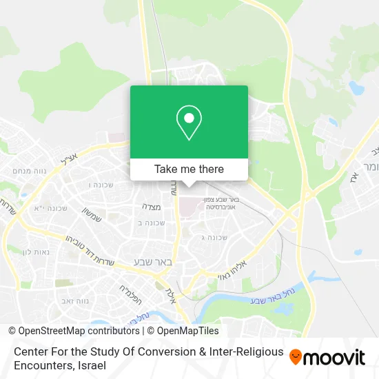 Center For the Study Of Conversion & Inter-Religious Encounters map