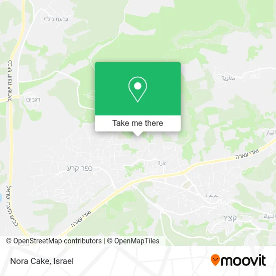Nora Cake map