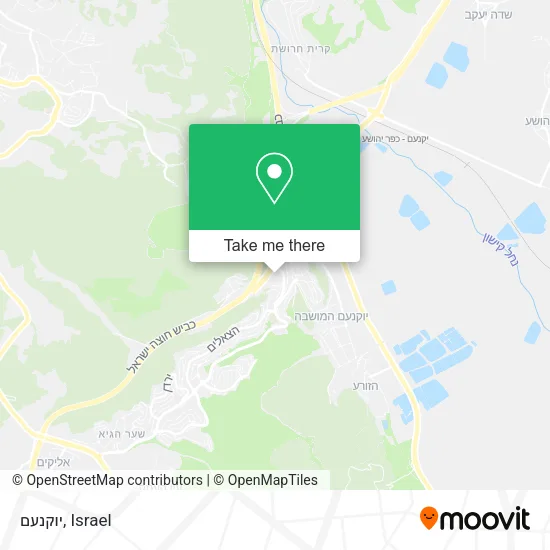 Карта יוקנעם
