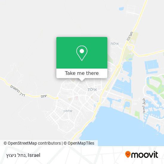 נחל ניצוץ map