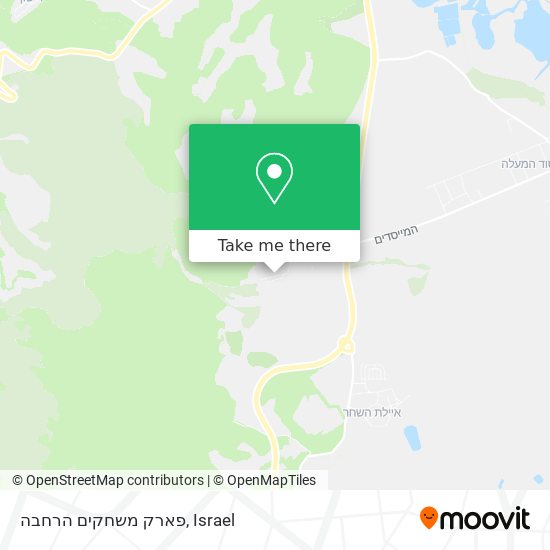 פארק משחקים הרחבה map