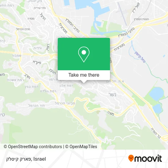 Карта פארק קיסלק