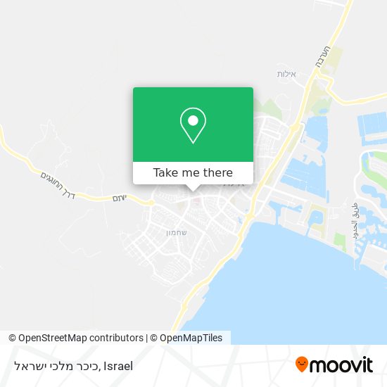 Карта כיכר מלכי ישראל