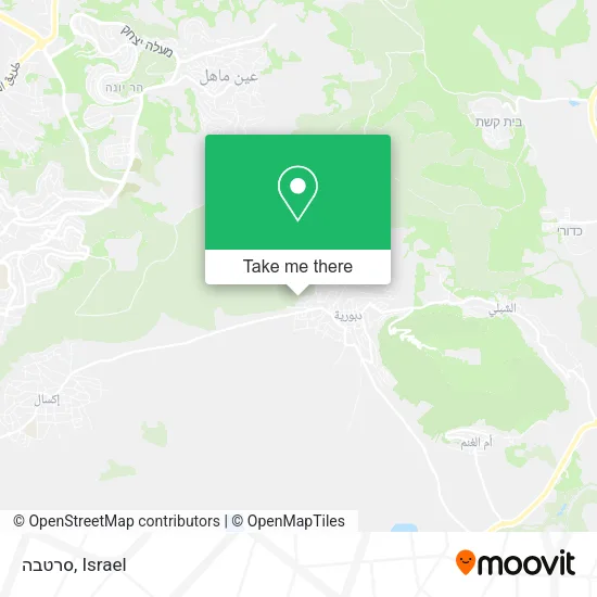 Карта סרטבה