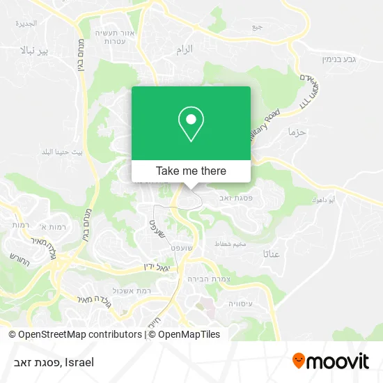 Карта פסגת זאב
