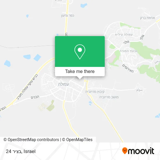 Карта בציר 24