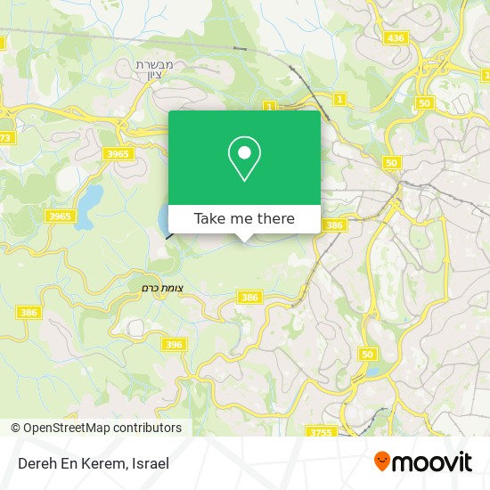 Dereh En Kerem map