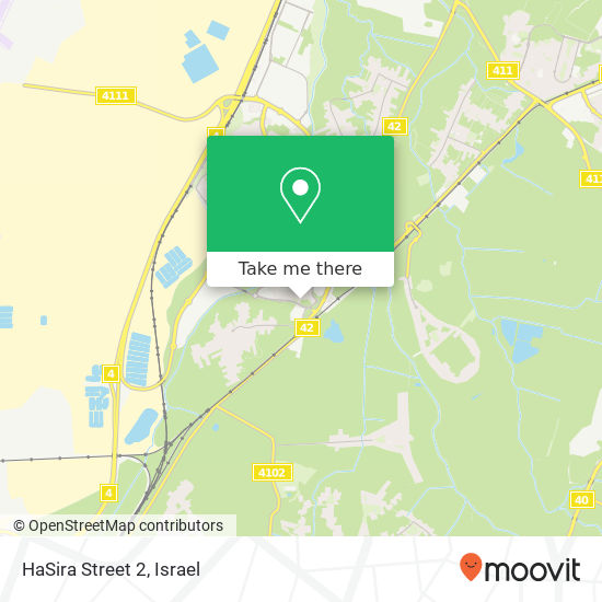 HaSira Street 2 map